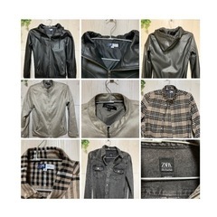 転売用中古服　レディース&メンズ　夏冬120着　