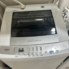 【引き渡し者決定】AQUA  2014年 7.0kg洗濯機   ...