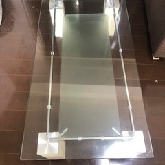 ニトリ　ガラス　センターテーブル