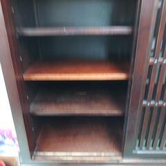 完売致しました‼️🌻住まいの助っ人🌻🉐🌻激安価格🉐挑戦中🌻🉐　水屋　ガラス戸棚　和風　レトロ　モダン