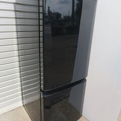 16【愛知店舗・清掃済】　三菱　146L　冷蔵庫　2017年