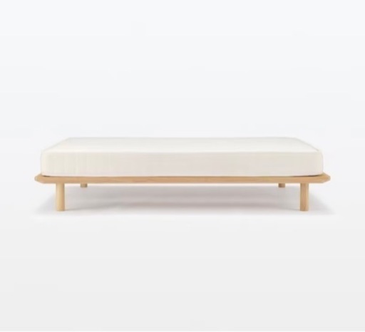 配達可【セミダブルベット】【無印良品】【残り②点】クリーニング済み【管理番号12506】