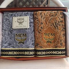 横須賀でも🆗MCM ブランド箱入り刺繍 タオルセット