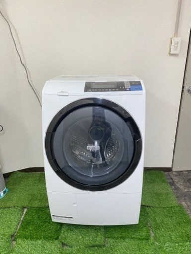 配送無料可能　日立 HITACHI BD-S8600L C [ビッグドラム ななめ型ドラム式洗濯乾燥機（10kg） 左開き 自動お掃除搭載 ライトベージュ]