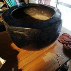 陶器火鉢 幅46 高さ30cm