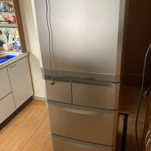 実働　日本製　大型冷蔵庫　420L 2010年製　MITSUBISHI