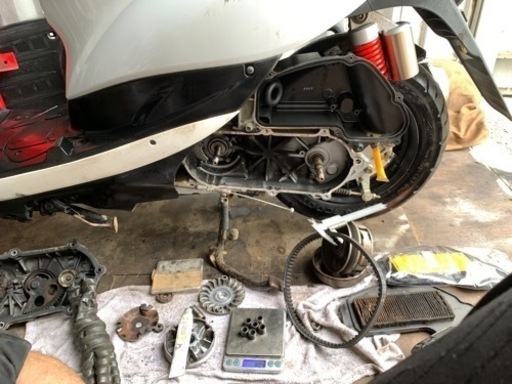 1神奈川県藤沢市発。ヤマハ ジョグZRエボリューションSA39J。フル整備