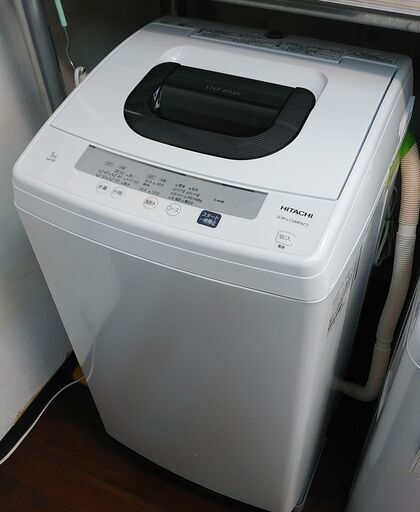 3か月間保証☆配達有り！18000円(税別）日立 全自動 洗濯機 2020年製 5.0㎏