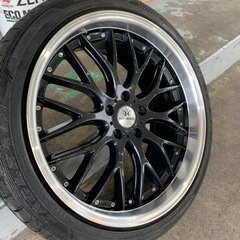 【ネット決済・配送可】245/40r20 アルファード　ヴェルフ...