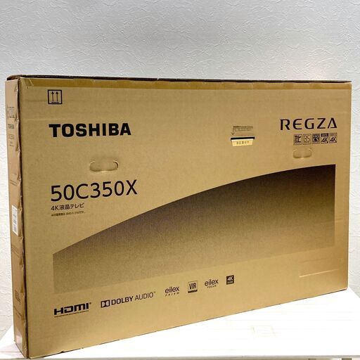 【成約済】未開封新品 メーカー保証有 東芝レグザ 50インチ4K液晶TV 50C350X 50V型テレビ A1CR0601