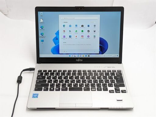 送料無料 高速SSD フルHD 13.3型 ノートパソコン 富士通 S937/S 中古美品 第7世代Celeron 8GB 無線 DVDRW Bluetooth カメラ Windows11 Office