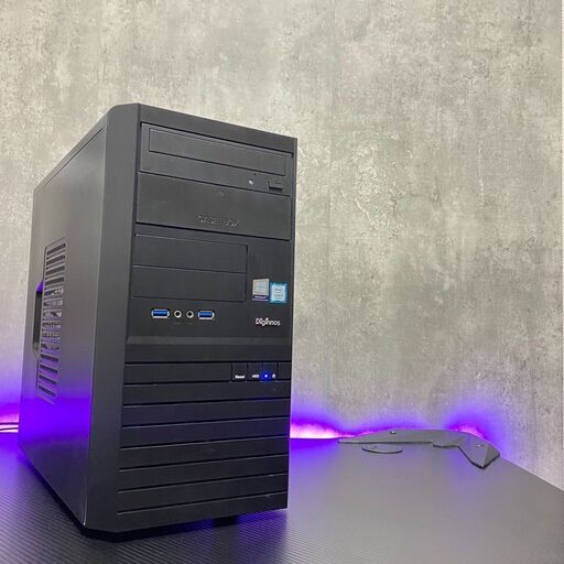 ゲーミングPC 快適 i5-7400 GTX1660Ti SSD512GB HDD1TB ドスパラ