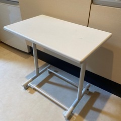 [幅50cm] 昇降テーブル　ライズ(ホワイト) 昇降 テーブル...