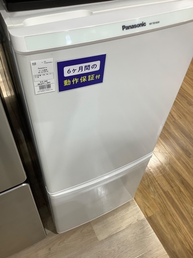 2ドア冷蔵庫 Panasonic NR-TB146W-HG 138L 2014年製　入荷致しました！