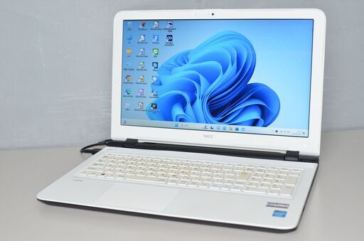 中古ノートパソコン Windows11+office NEC LE150/S Celeron-2957U/メモリ4GB/新品爆速SSD256GB/15.6インチ/無線/webカメラ/DVDマルチ搭載