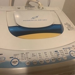 【引き取り限定】TOSHIBA 洗濯機(まだまだ使えます)