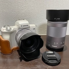 Canon  EOS Kiss M  ダブルズームキット　+α多数
