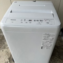 2023年式　洗濯機　パナソニック　5kg NA-F5BE2