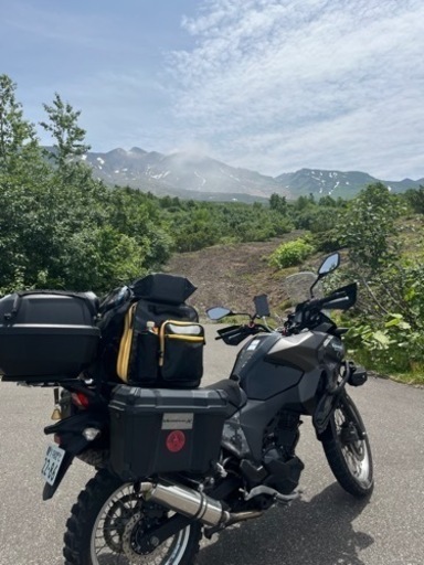 ヴェルシスＸ250ツアラー　デジカモ限定車　なんだかとってもローダウン