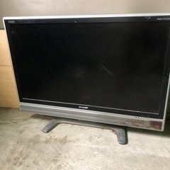 テレビ　ジャンク品　あげます