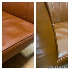 ダイニングソファー3点セット ブルックリン 男前