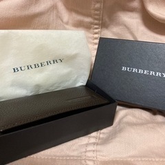 【ネット決済・配送可】【新品】Burberry バーバリー　3連...