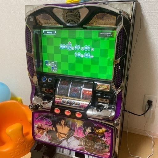 スロット実機　バジリスク2 コイン不要機