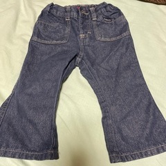 Wrangler ラメ入りデニム 80cmくらい