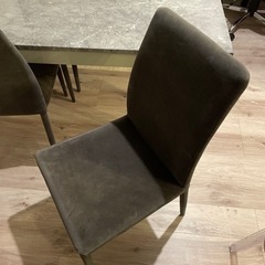 桜屋工業　大理石風ダイニングテーブル&東谷ダイニングチェア4脚セットcherry 桜屋工業 大理石風ダイニングテーブル&東谷ダイニングチェア4脚セット