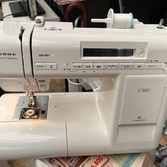 ほぼ未使用 定価18万円 ジャノメ JANOME S7601/MODEL 829型  