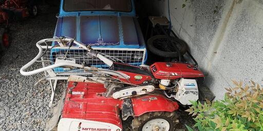 マメトラ 耕運機 管理機 実働 大型 ライト付き 南箕輪村 ...