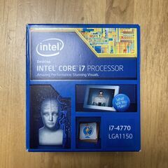 ジャンク 中古 CPU intel CORE-i7 4770