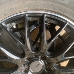 レイズホムラ19インチホイールタイヤセット値下げ10万→8万円