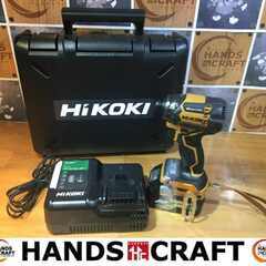 ハイコーキ WH36DC インパクトドライバ 36V バッテリー×1 充電器 中古 
