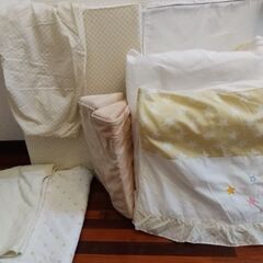 【受け渡し決定済】新生児向け 寝具セット＋寝返り防止クッション