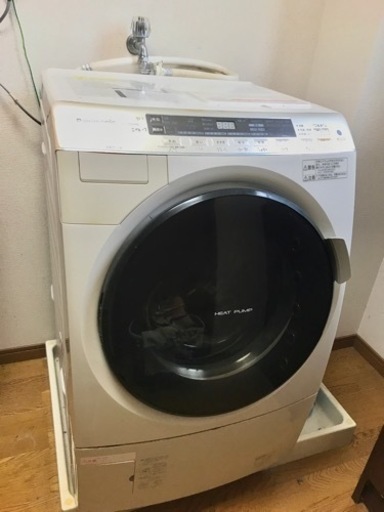 パナソニックドラム式洗濯機 9kg NA-VX5000L ※左開きタイプです。