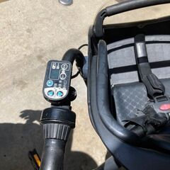 走行OK　清掃済み　屋内保管　3人乗り　電動自転車　20インチ　グレー　ブリジストン　ブリヂストン　Angelino　子供のせ　No.C-7