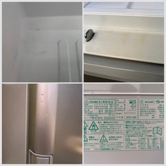 どっちもドア■シャープ 3ドア冷凍冷蔵庫 350L 2019年製■SHARP SJ-W351E-S 3ドア冷蔵庫 主に2～3人用 シルバー系
