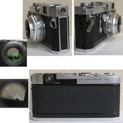 シャッター切れる キャノン レンジファインダー フィルムカメラ ROKKOR 