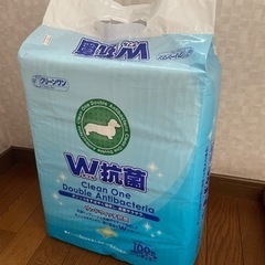 ［取引終了］新品ペットシート100枚入り犬猫用クリーンワン　Ｗ抗...