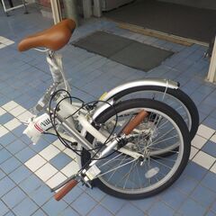 ID072790 折りたたみ6段ギア自転車（20インチ）