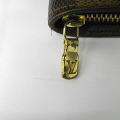 本物 ルイヴィトン ラウンドファスナー 長財布 N61728 ダミエ ポルト