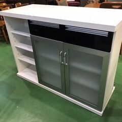 愛品館八千代店】ニトリ バーカウンター パース2 120 ③