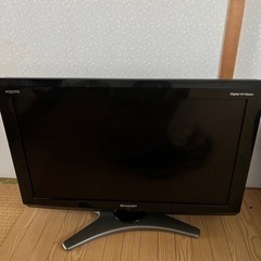 ジャンク品　AQUOS 液晶カラーTV