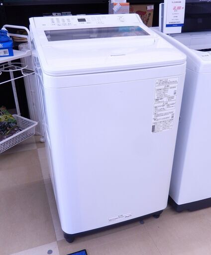 パナソニック / Panasonic   全自動洗濯機   NA-FA100H9   2021年製 ホワイト 札幌市清田区