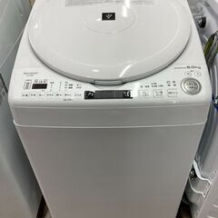 【保証付き】SHARP(シャープ)の縦型洗濯乾燥機が入荷しました。