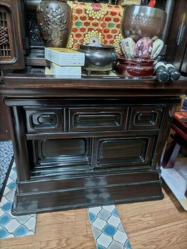 新品(展示品)】高級国内仏壇 閉店セール 黒檀