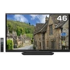 シャープ 46インチデジタルハイビジョン液晶テレビ LC-46W9