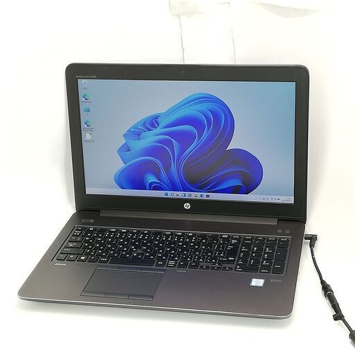 送料無料 超高速SSD フルHD 15.6型 ノートパソコン HP ZBook 15 G3 中古美品 Xeon 16GB 無線 Wi-Fi Bluetooth NVIDIA Windows11 Office