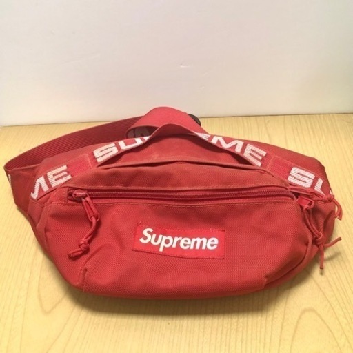 売切れました！★ supreme ショルダーバッグ Waist Bag 赤 レッド ★
